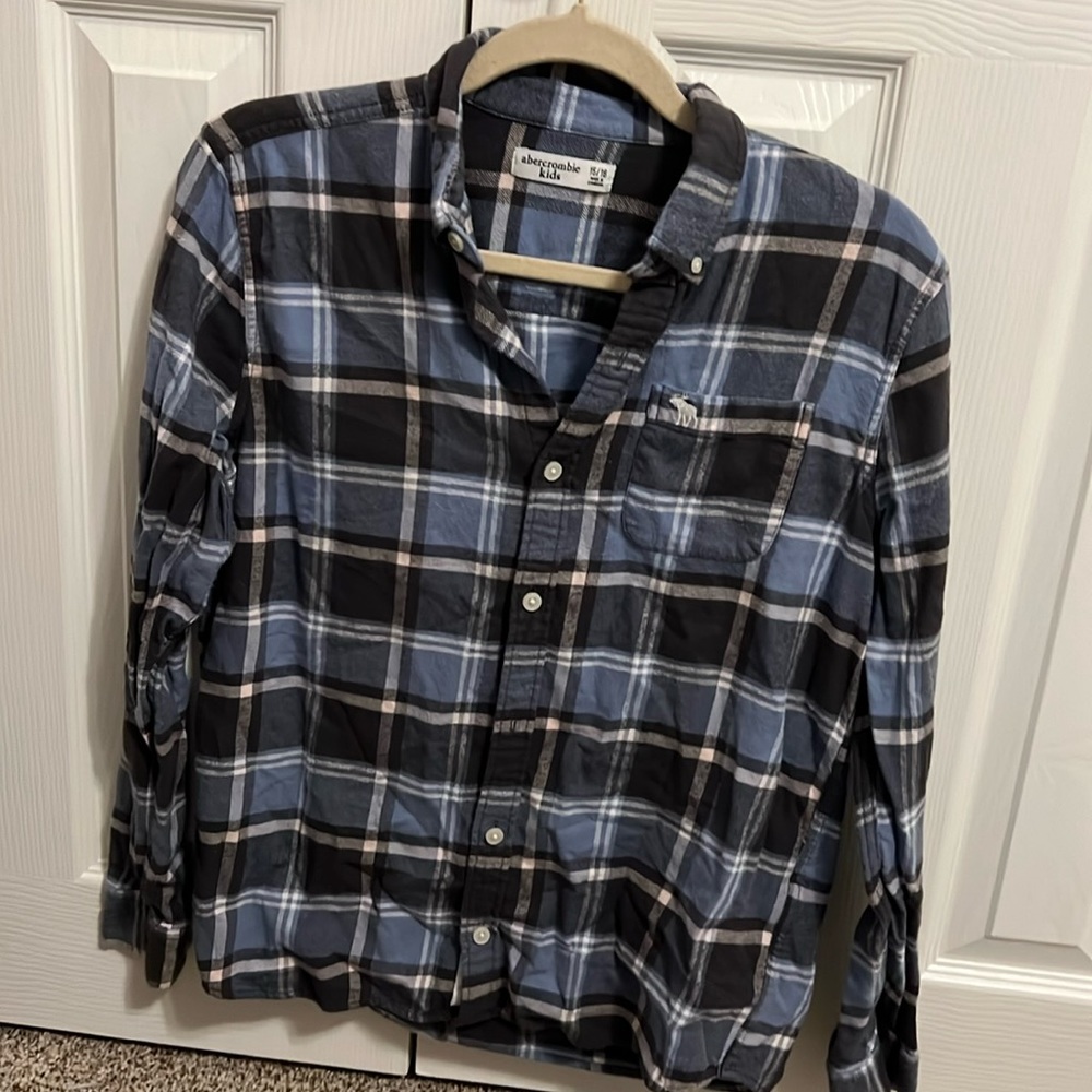 Abercrombie kids flannel